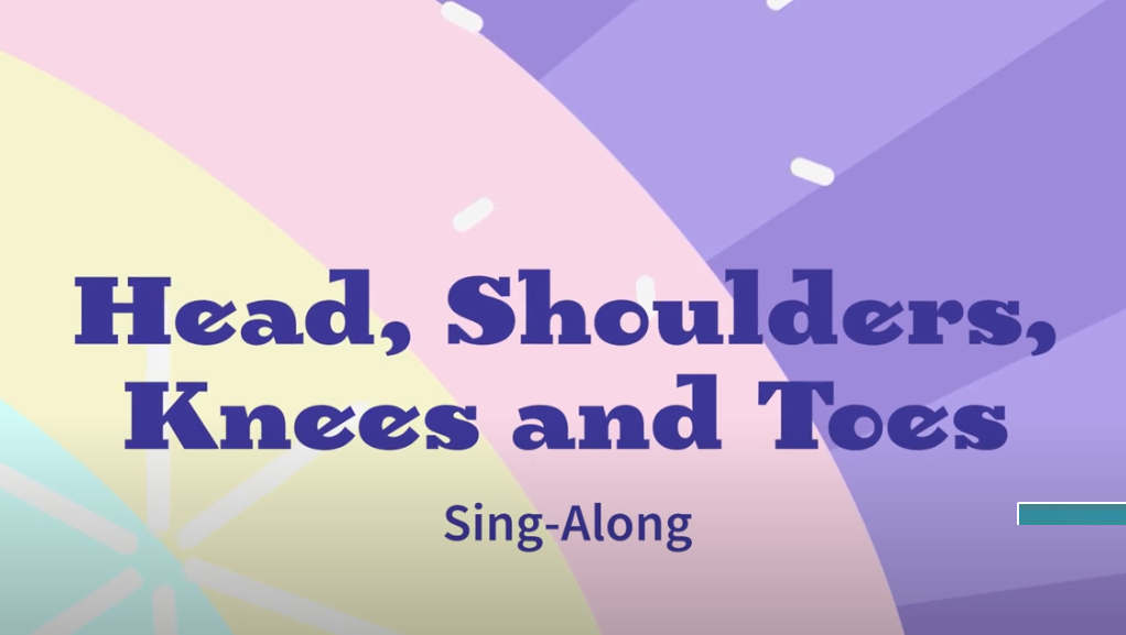 Head Shoulders Knees and Toes Sing Along!