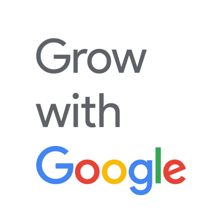 The typographic 'Grow with Google' logo.