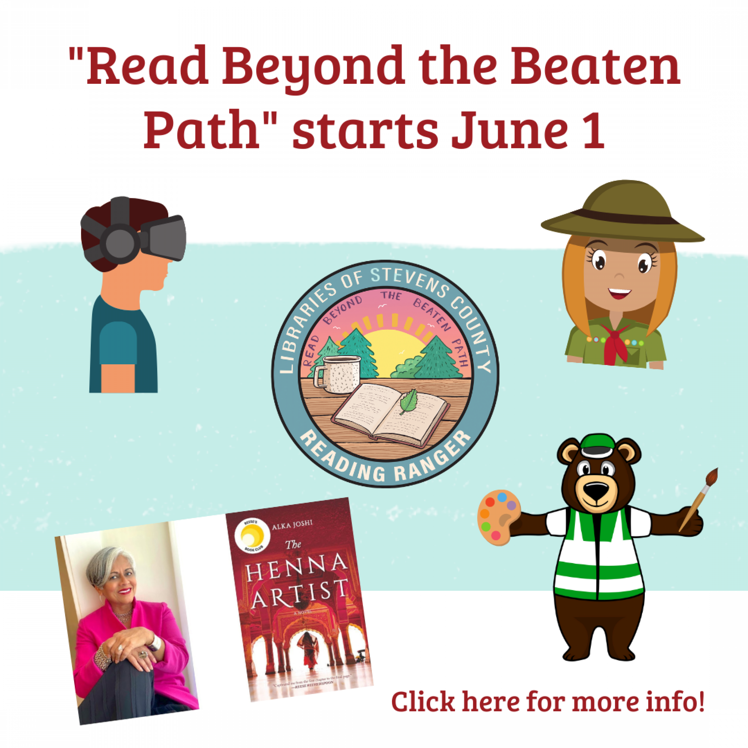 Read Beyond the Beaten Path starts June 1